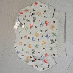 Boys' Nintendo Animal Crossing Fleece Sweatshirt Size: XS